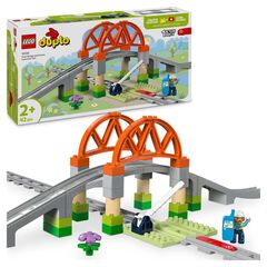 LEGO® DUPLO Town Set d’Expansió: Pont i Vies Ferroviàries 10426