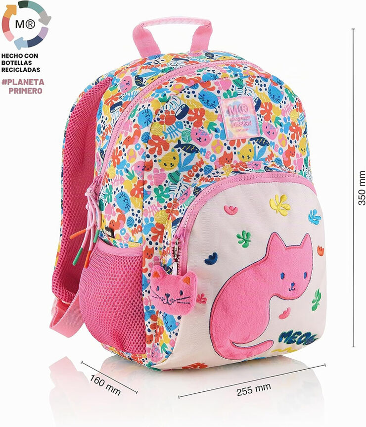 Mochila Doble MQR London Matisse Cat