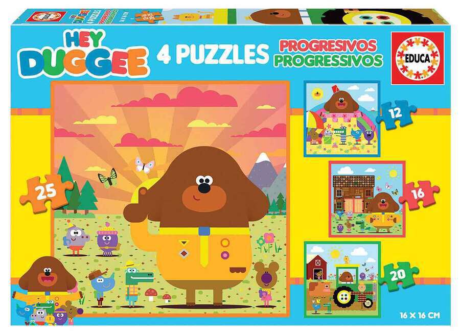 Puzles Progresivos 12-16-20 Hey Duggee