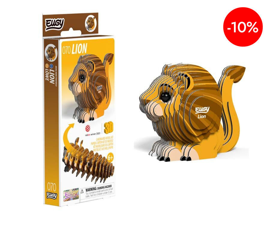 Puzzle 3D Eugy Le&oacute;n