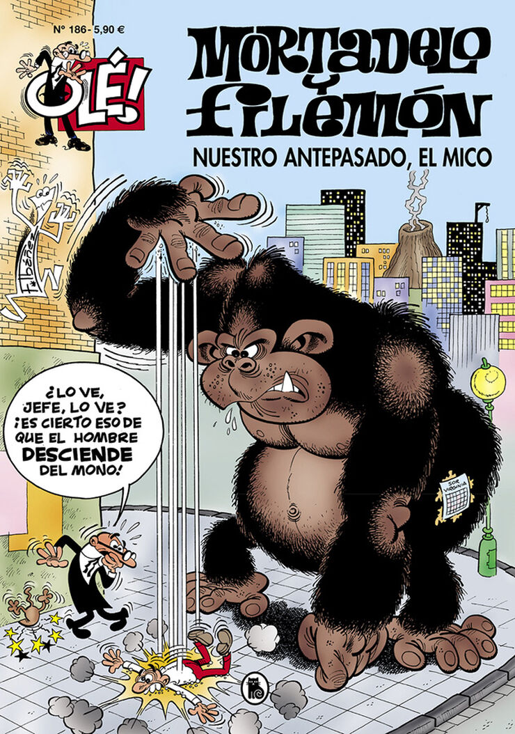 Nuestro antepasado, el mico (Olé! Mortadelo 186)