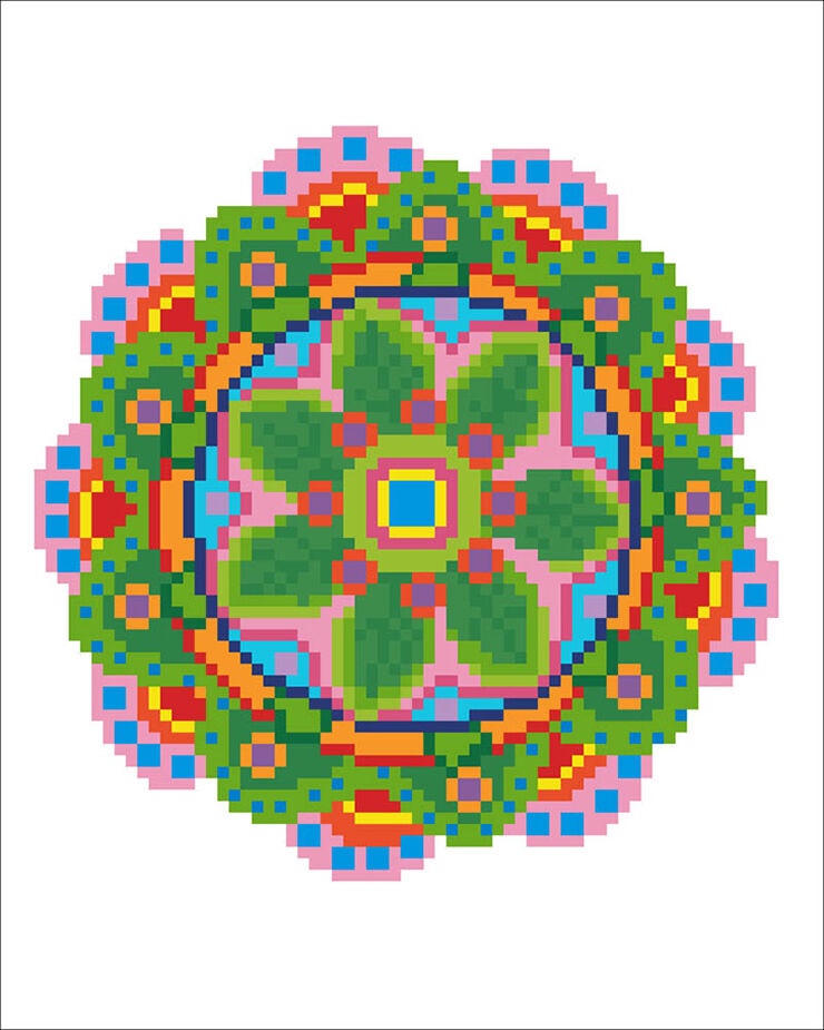 Diamond Dotz Mandala de flores