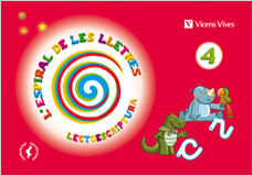 Espiral de lletres 4 Infantil 5 anys Vicens Vives