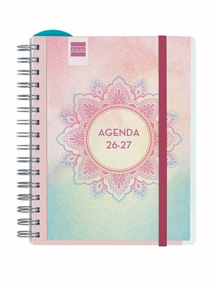 Agenda Profesor Personal | 1/4 Semana Vista, Castellano (2026-2027) &ndash; Mandala