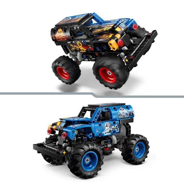 LEGO® Technic Monster Jam™ Grave Digger™ Foc i Gel 42219