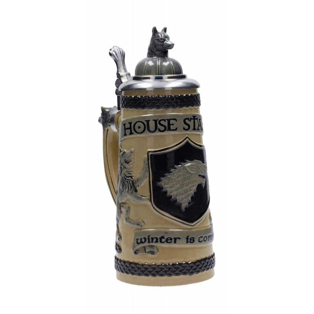 Jarra cer&aacute;mica de la Casa Stark