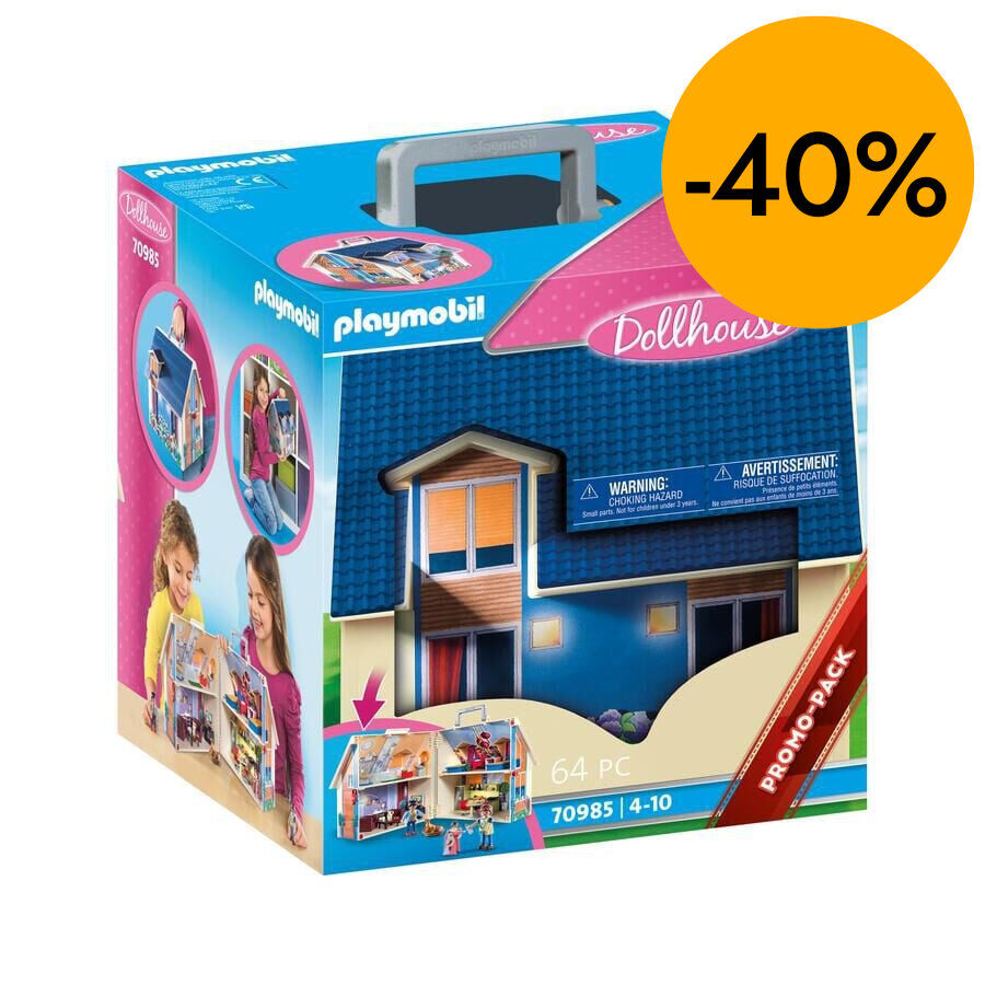 Playmobil Casa de mu&ntilde;ecas malet&Iacute;n 70985