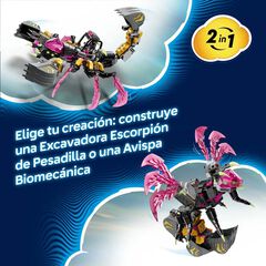 LEGO® DREAMZzz Excavadora Escorpí de Nigthmare 71513