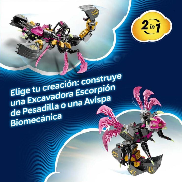 LEGO® DREAMZzz Excavadora Escorpí de Nigthmare 71513