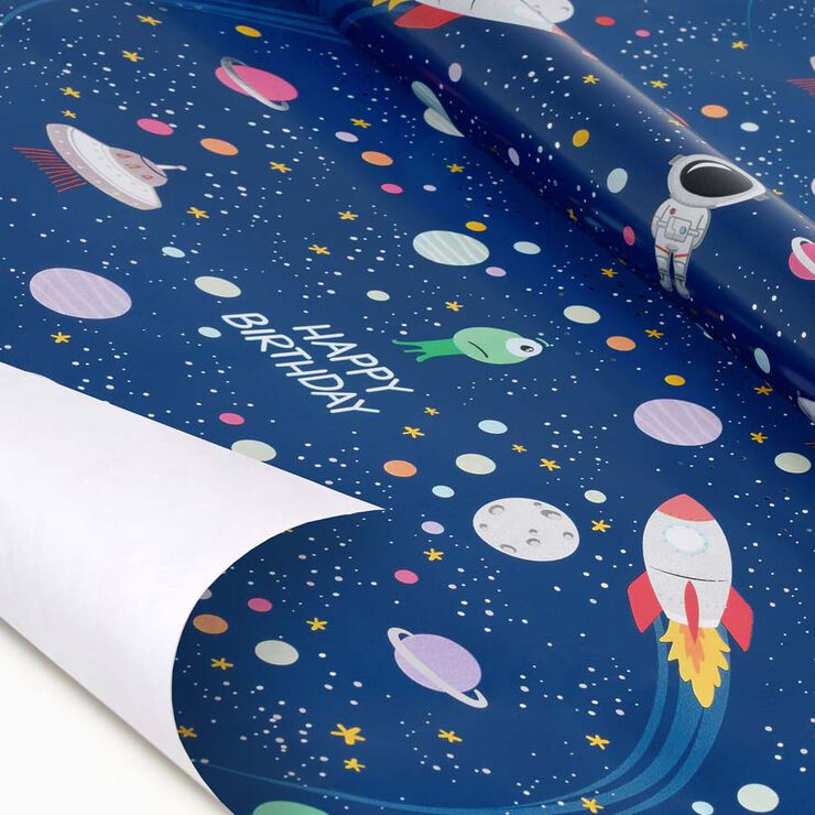 Papel de regalo Legami Space 70x200