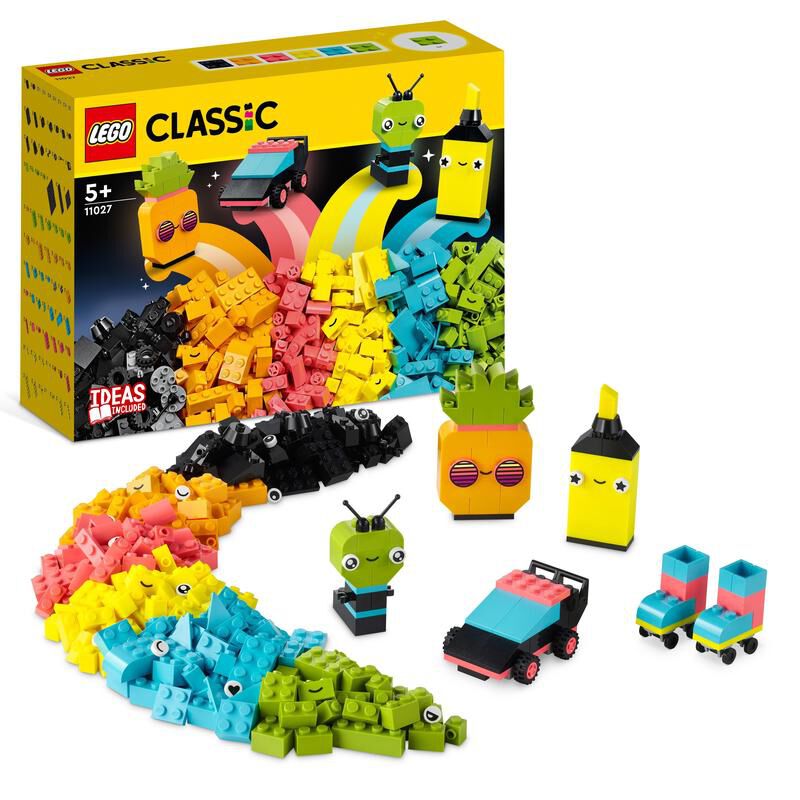 LEGO Classic Diversi n Creativa Ne n 11027 Abacus Online