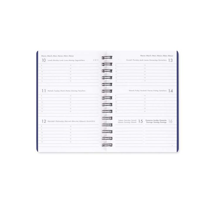 Agenda Legami sem/vista mult 2025 Stars