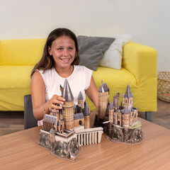 Puzle 3D Castillo de Hogwarts 197 piezas