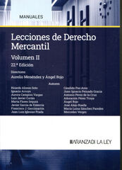 Lecciones de Derecho Mercantil Volumen I Lecciones de Derecho Mercantil Volumen I