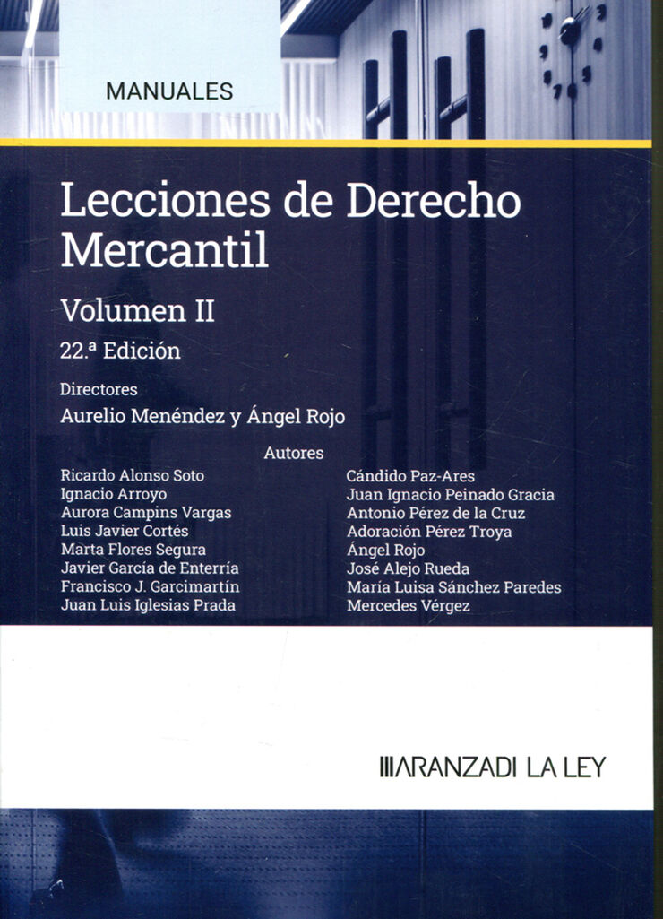 Lecciones de Derecho Mercantil Volumen I