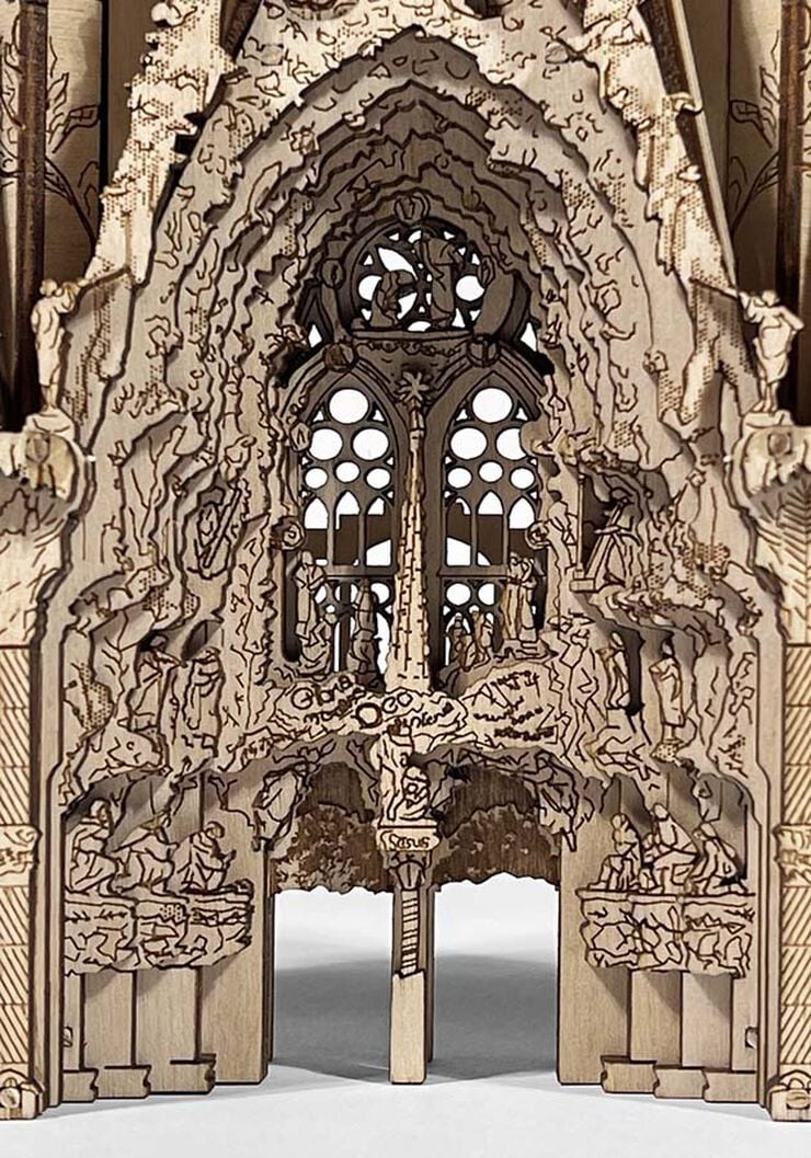 Maqueta Ambwood Sagrada Familia
