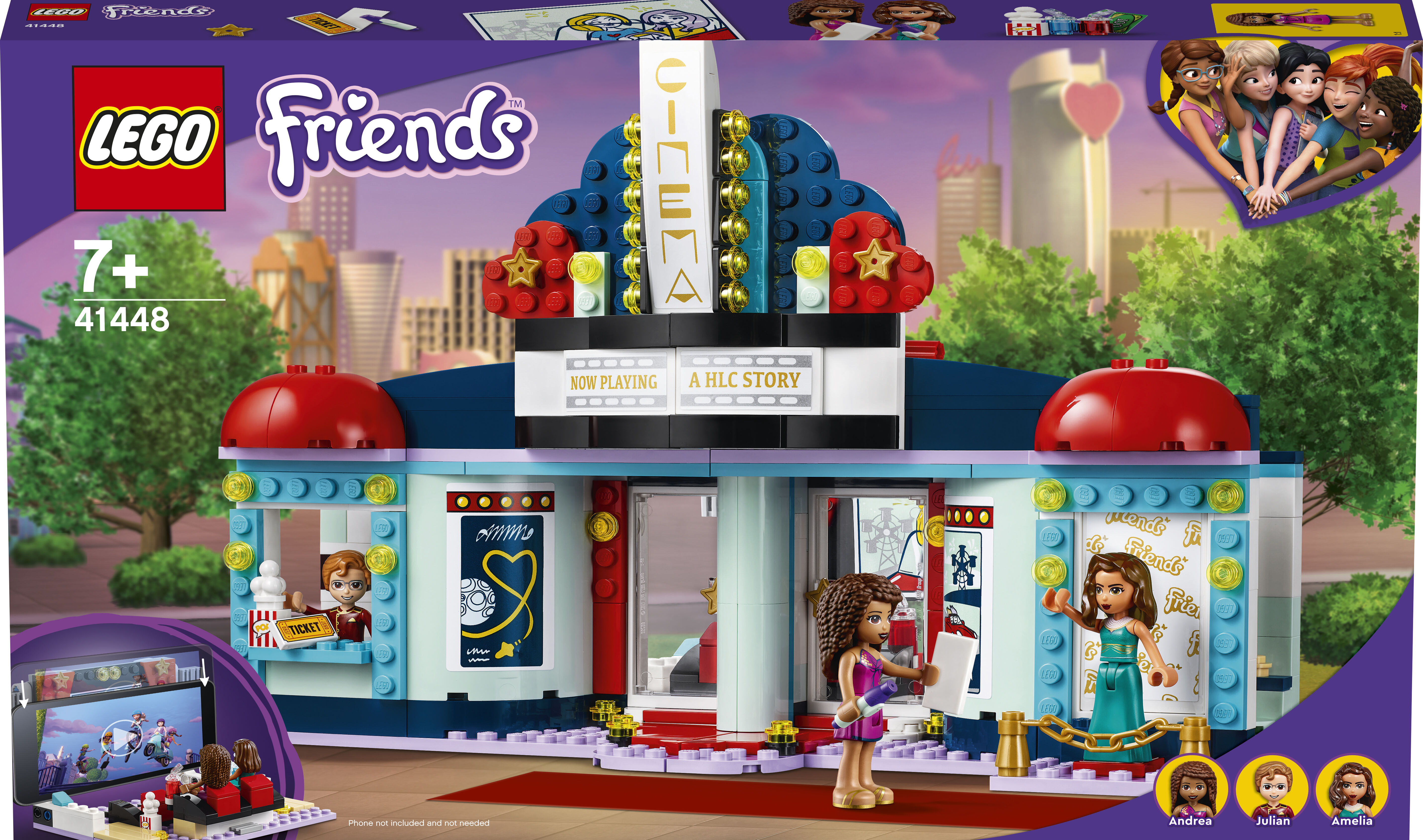 LEGO&reg; Friends Cinema de&nbsp;Heartlake&nbsp;City 41448