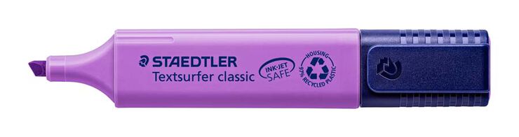 Marcadors fluorescent Staedtler Textsurfer lila 10u