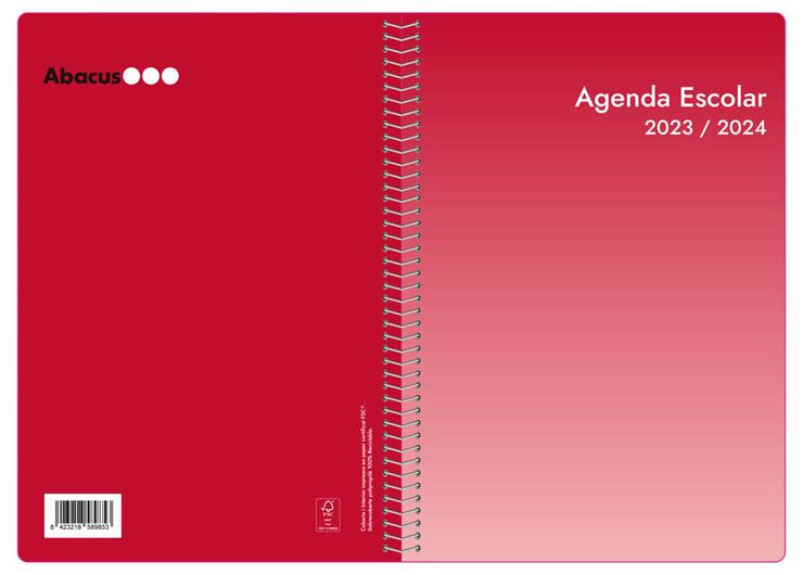 Agenda Escolar Abacus 2023-2024 Catalán