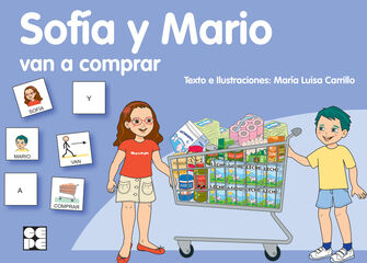 Pictogramas: Sofía y Mario Van a Comprar Pictogramas: Sofía y Mario Van a Comprar