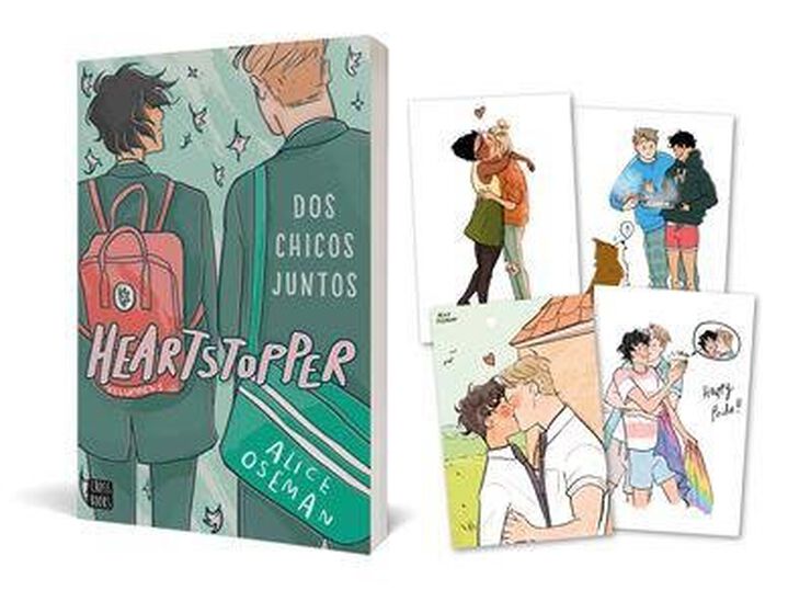 Pack Heartstopper 1. Dos chicos juntos + postales