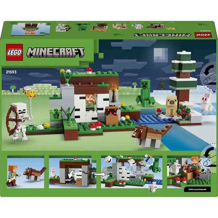 LEGO&reg; Minecraft Aventura de la Primera Noche 21593