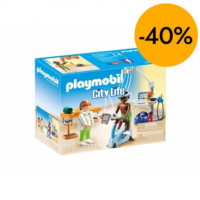 Playmobil City Life Fisioterapeuta 70195