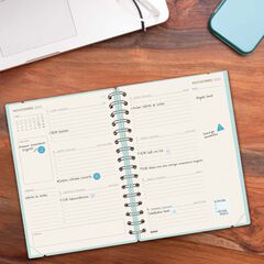 Agenda Finocam 16 mesos Haiku E10 setm/vista cas 2025-26 blau