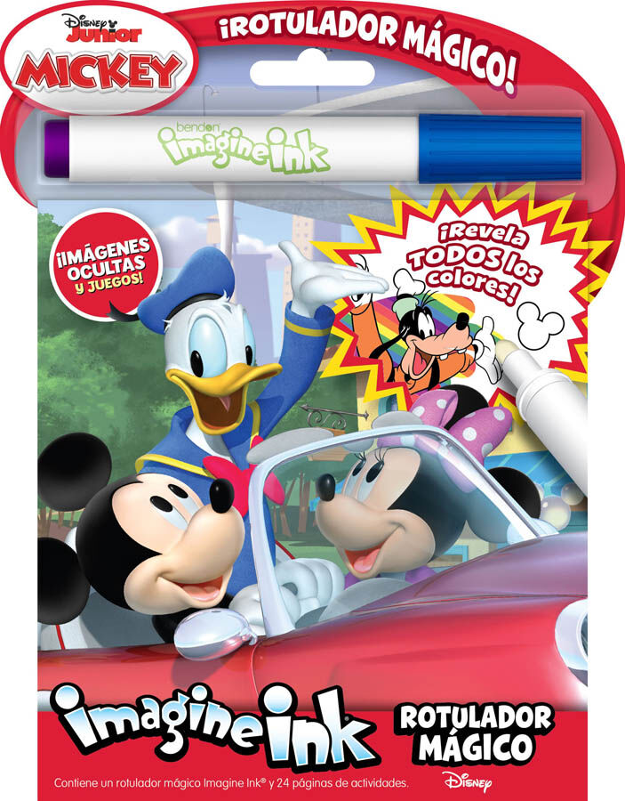 Mickey y sus amigos. Rotulador m&aacute;gico 2