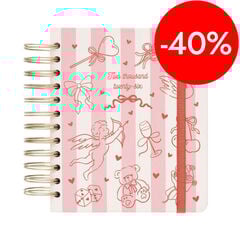 Agenda Kokonote d&iacute;a/p&aacute;g ingl&eacute;s 2026 Venus Coquette