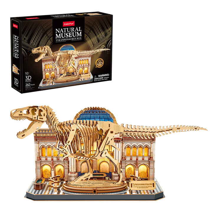 Puzle 3D Museum LED T-Rex