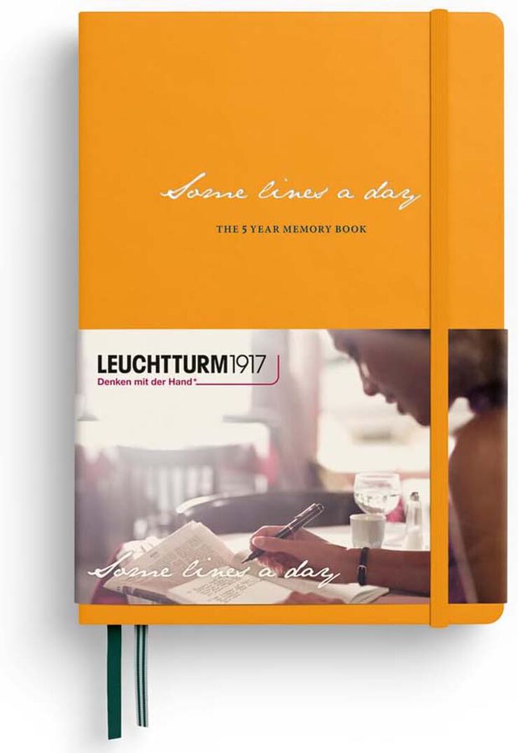 Agenda Memorias 5 años Leuchtturm A5 inglés 2026 Sun