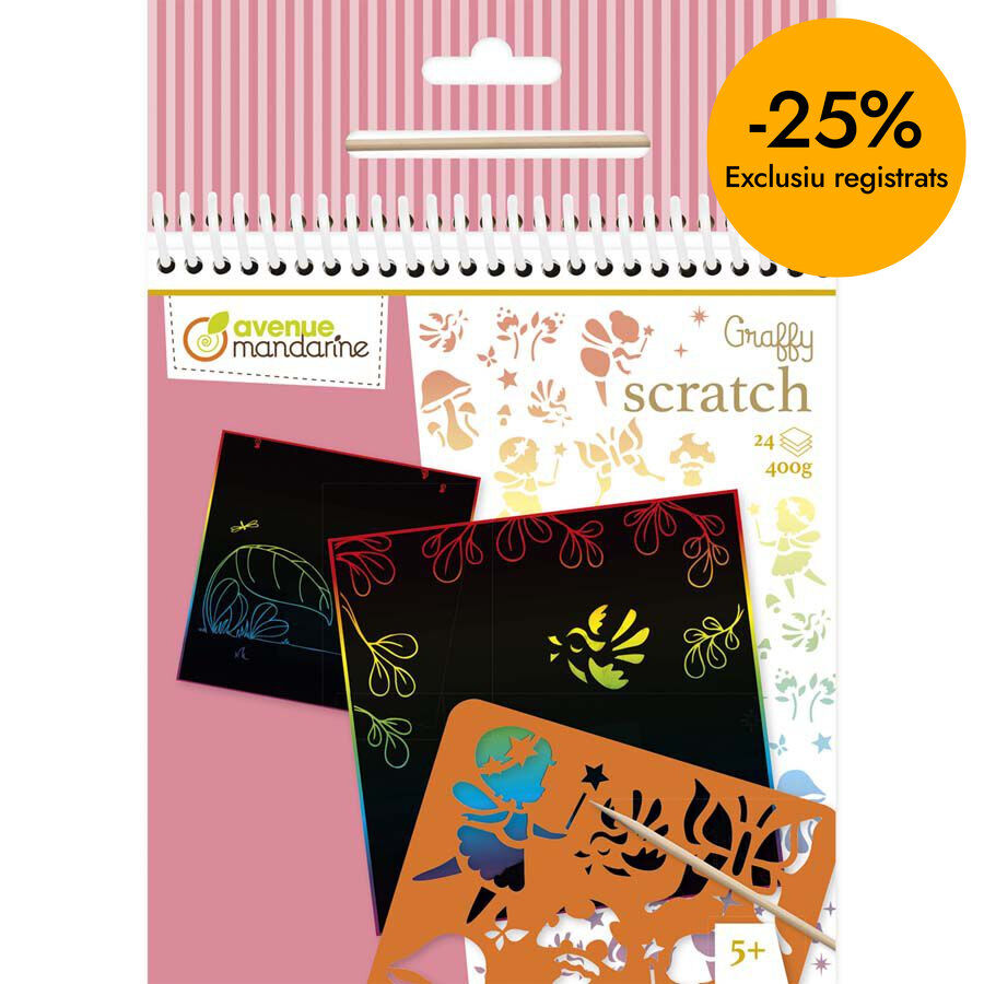 Graffy Scratch Fades Avenue Mandarine