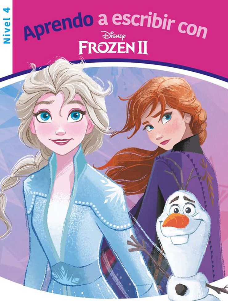 Aprendo a escribir con Frozen 2 - Nivel 4 (Aprendo a escribir con Disney)