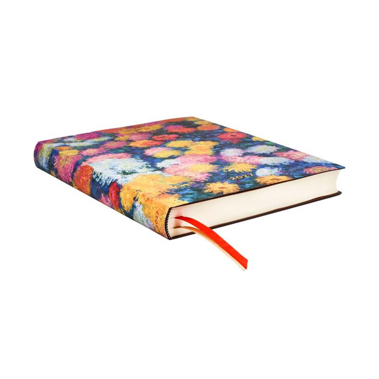 Agenda Paperblanks Flex Ultra Dia P&agrave;gina Castell&agrave; 2027 Claude Monet