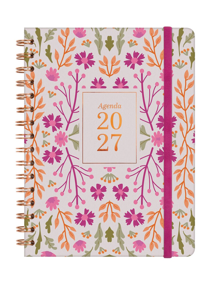 Agenda Finocam You Semana Vista Horizontal 2027 Catal&aacute;n Hojas