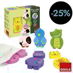 Puzle magnético de animales