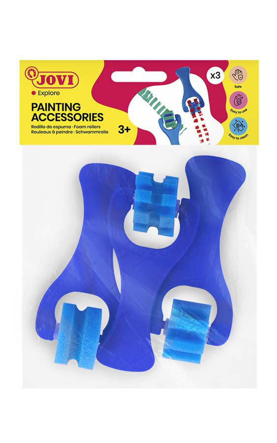 Rodillos peque&ntilde;os pintura Jovi set 3u