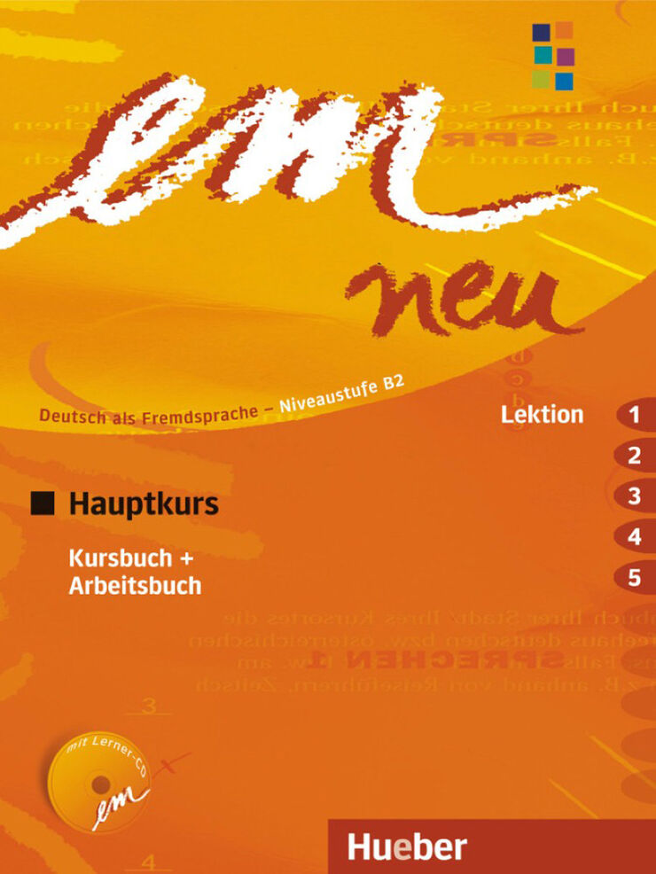 HUE Em Neu Hauptkurs/KB+AB+CD 1-5 Hueber Internacional 9783195416955