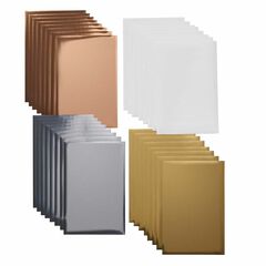 Foil 15x30cm metallic 24 fulls