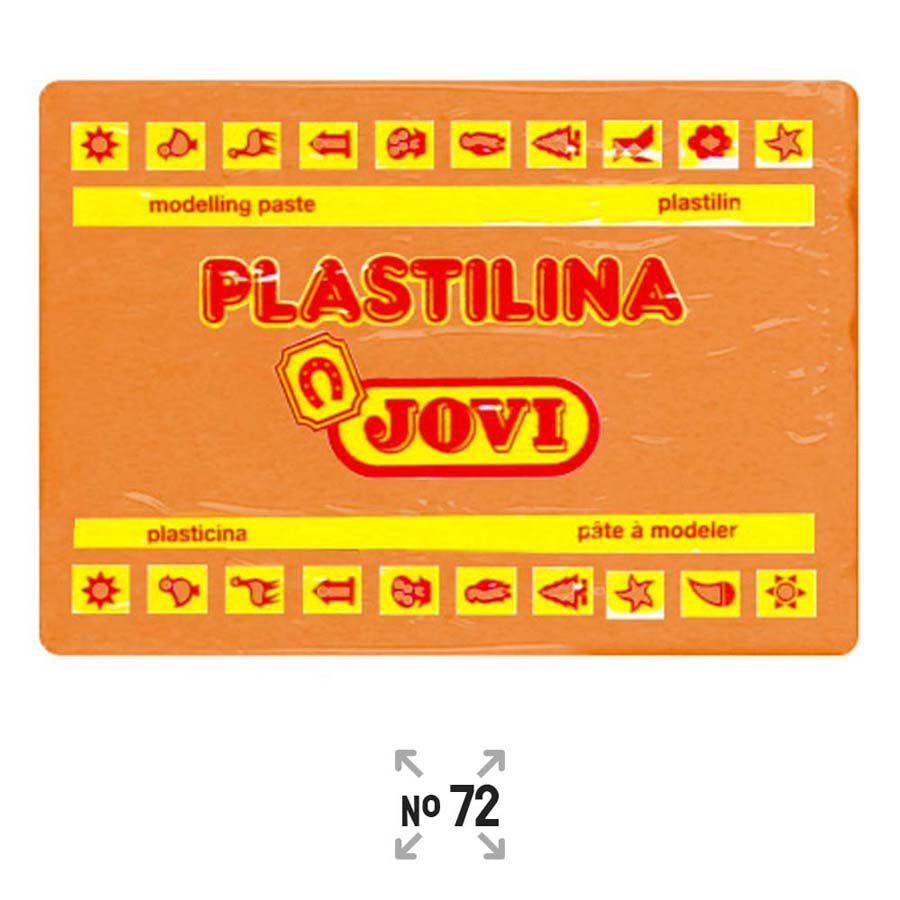 Plastilina Jovi 350g taronja 1u
