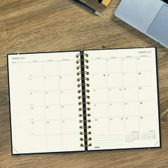 Agenda Finocam 16M Haiku E10 Sem/Vista Castellano 2026-27 Negro