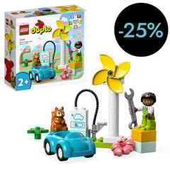 LEGO® Duplo Town Aerogenerador y Coche Eléctrico 10985