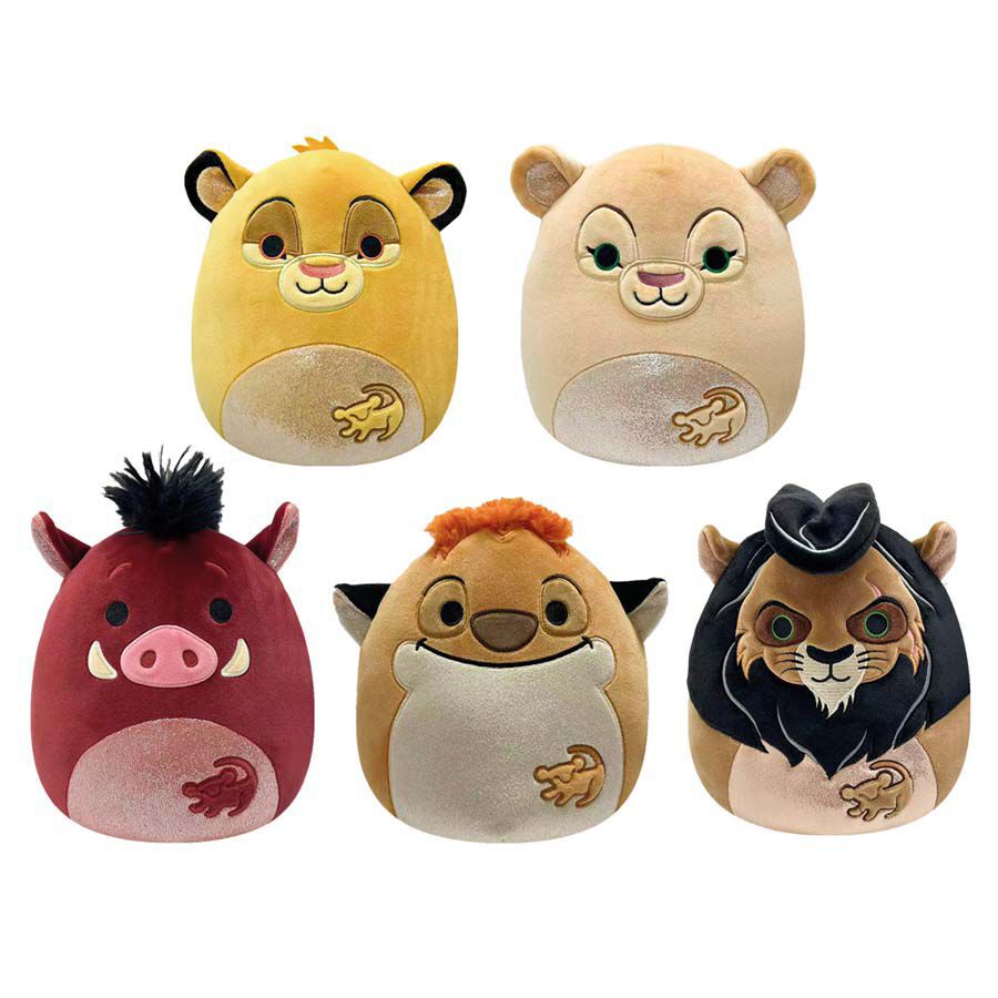 Squishmallows 20 cm Rey Leon 30 Aniversari