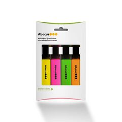 Marcador fluorescente Abacus 4 colores