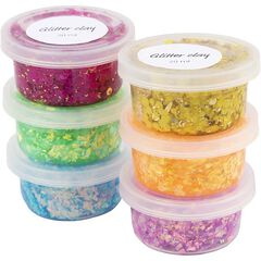Glitter Clay Creativ 20ml 6u