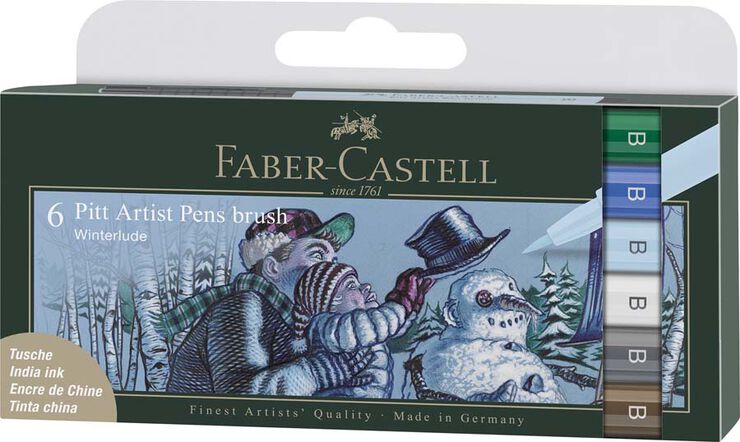 Pitt Artist Pen brush Winterlude 6c