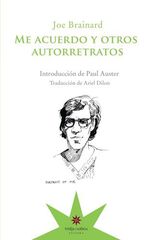 Me acuerdo y otros autorretratos Me acuerdo y otros autorretratos