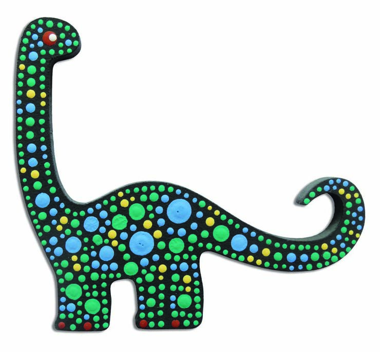 Kit Aladine Pinta con Puntos Dinos