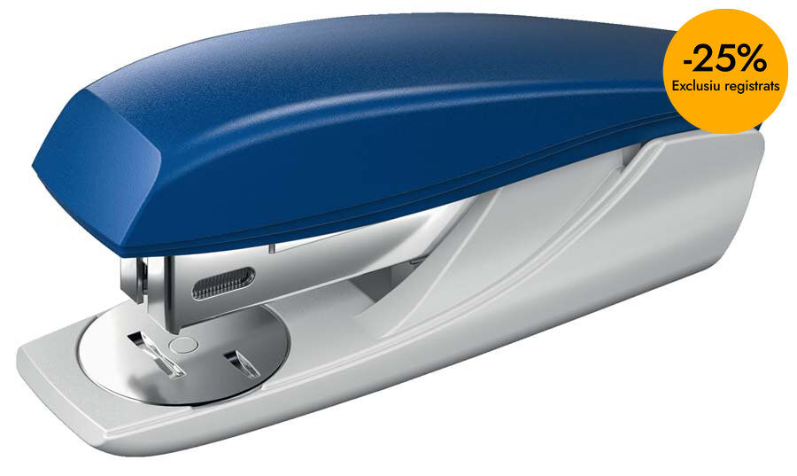 Grapadora Petrus 210 25 hojas azul